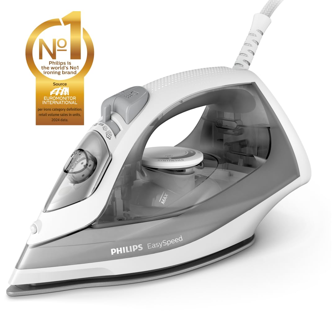 Philips Steam Iron Easyspeed - 2000W Power | 100g Steam Boost | Ceramic Soleplate 2
