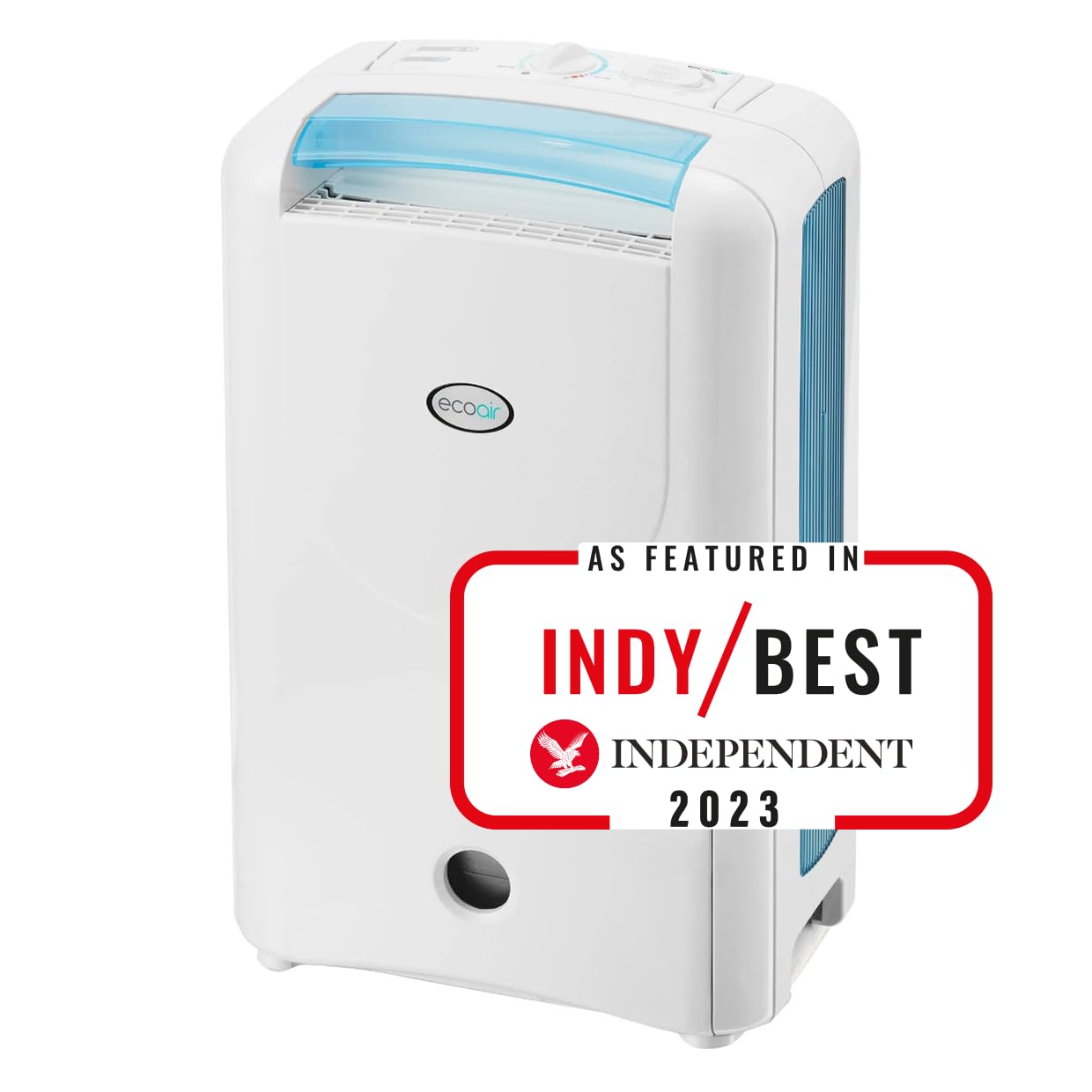 EcoAir DD1 Simple Blue MK3 Desiccant Dehumidifier - 7.5 L/Day Extraction | 34dBA Quiet | 6Kg Lightweight 2