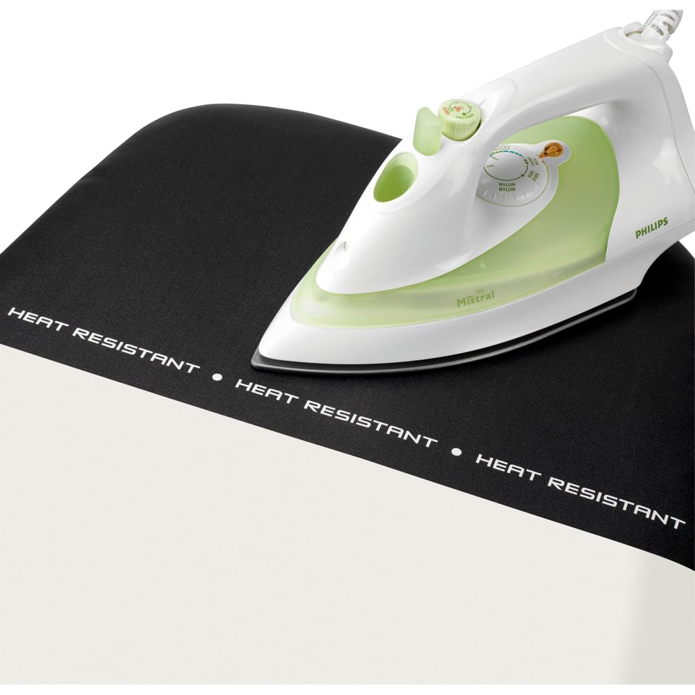 Brabantia Ironing Board D - Integrated Steam Iron Rest | 135 x 45 cm | Adjustable Height 79-102 cm 3