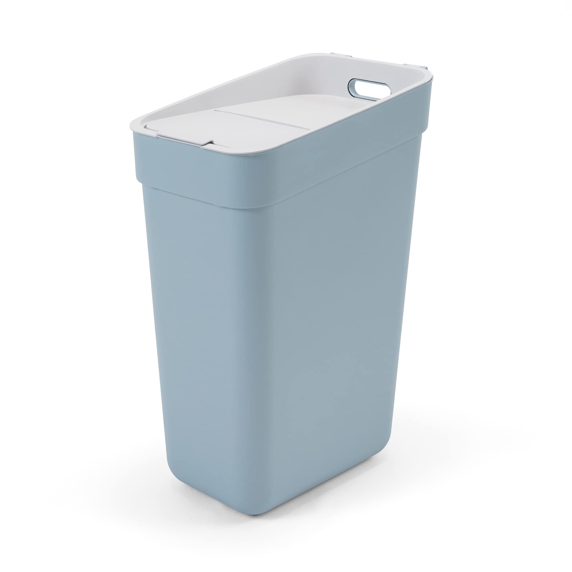 CURVER Ready to Collect 30L Kitchen Recycling Bin - Smoked Grey | Modular & Stackable 1