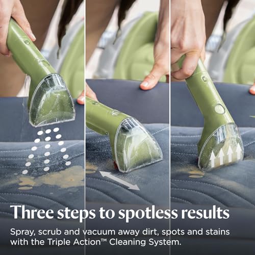 BISSELL Little Green Portable Carpet Cleaner - 7.800 Pa Suction | Dual Tank System | Corded 11
