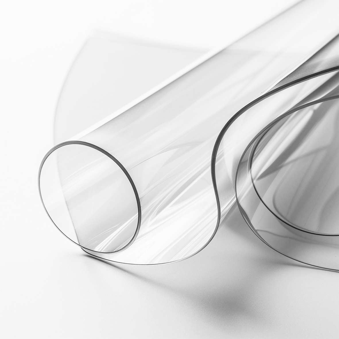 Nicoman Chair Mat - Clear PVC Hard Floor Protector | 1000x1000x2mm | Made in the UK 3