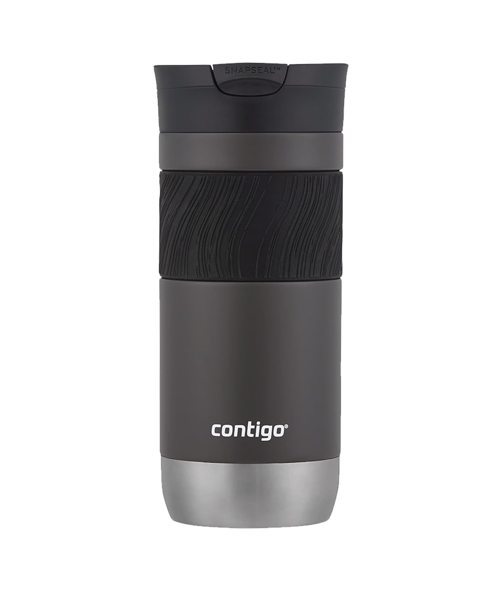 Contigo Byron Snapseal Travel Mug - 100% Leakproof | Stainless Steel Thermal Mug | 470 ml Sake