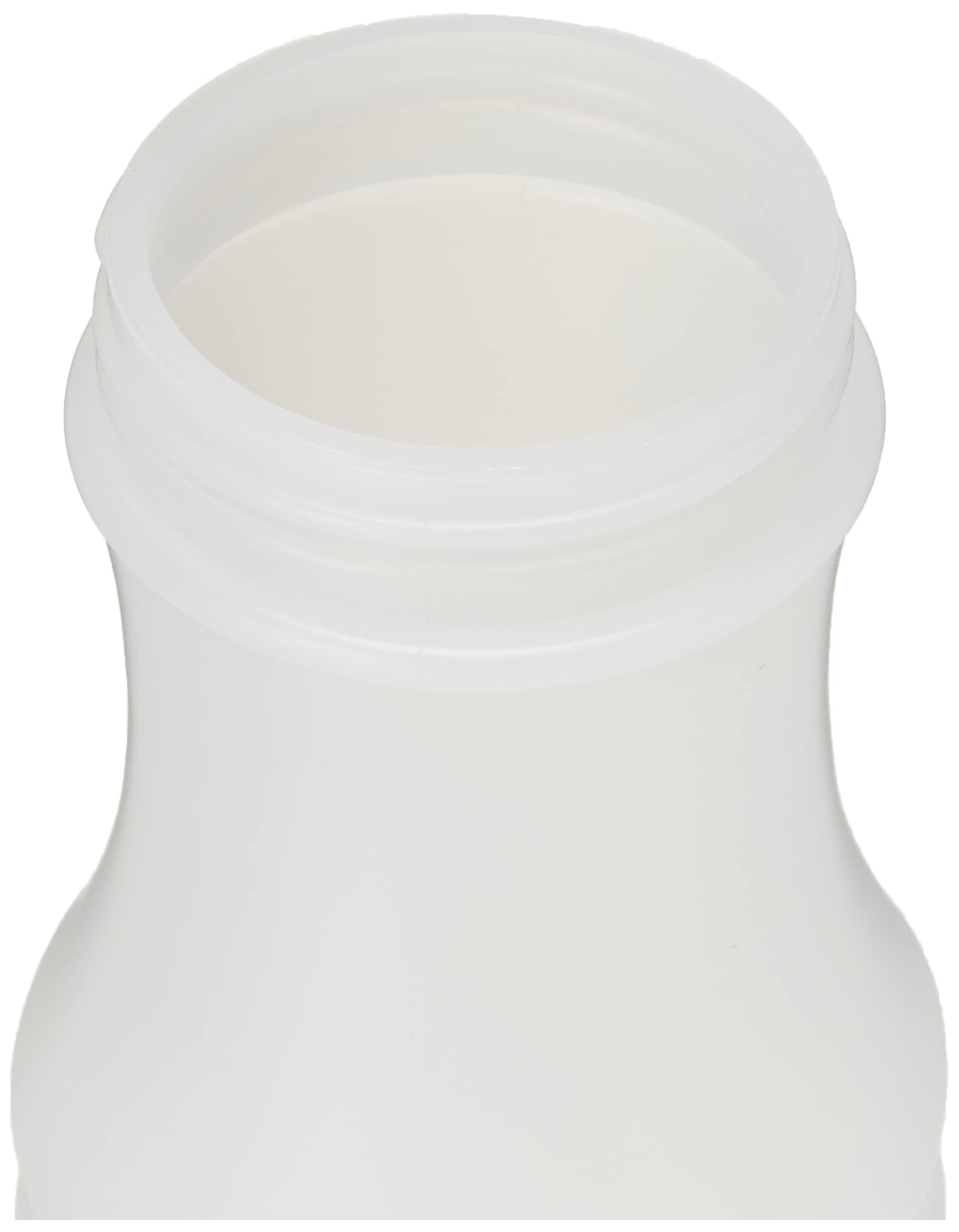 Vogue Plastic Salt Shaker - Large Capacity for Restaurants | White | 135x 75mm 3
