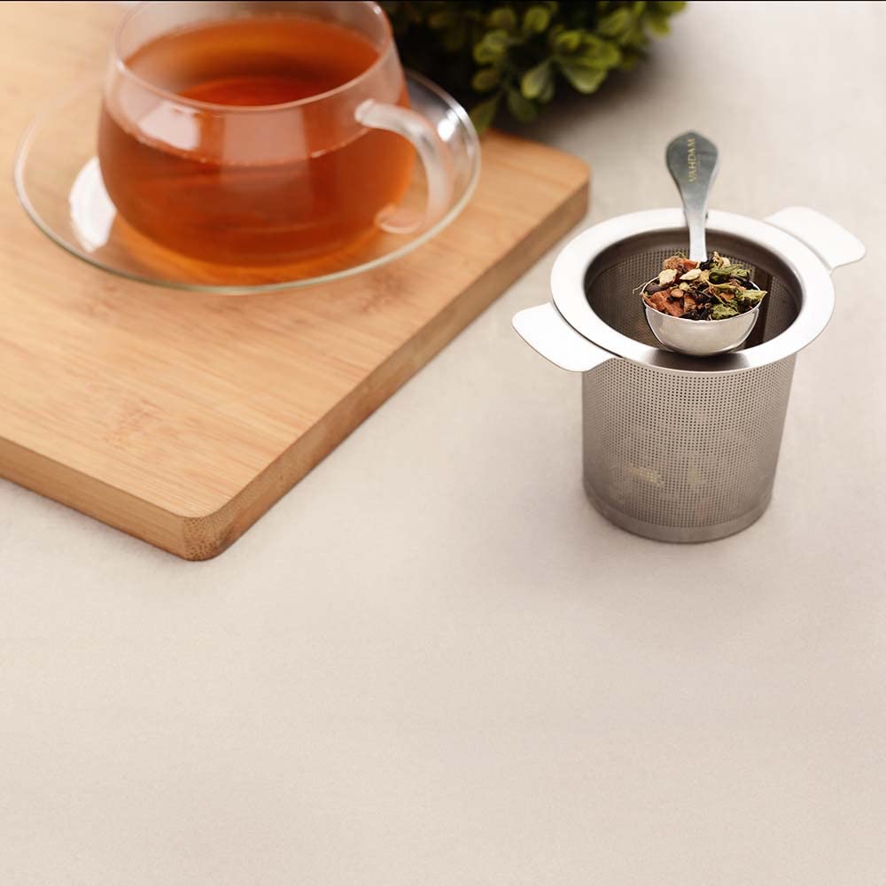VAHDAM Perfect Serve Loose Leaf Tea Spoon | Premium 18/8 Stainless Steel | Dishwasher Safe 3