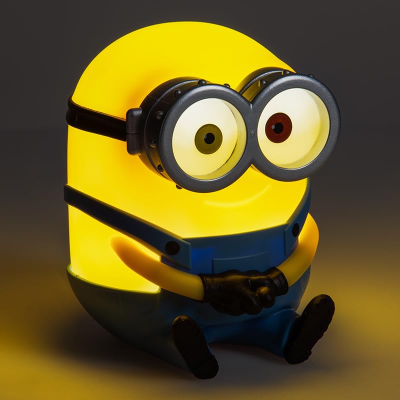 Paladone Minions Bob Light - Officially Licensed LED Figurine | 11cm Tall | Battery Powered 5