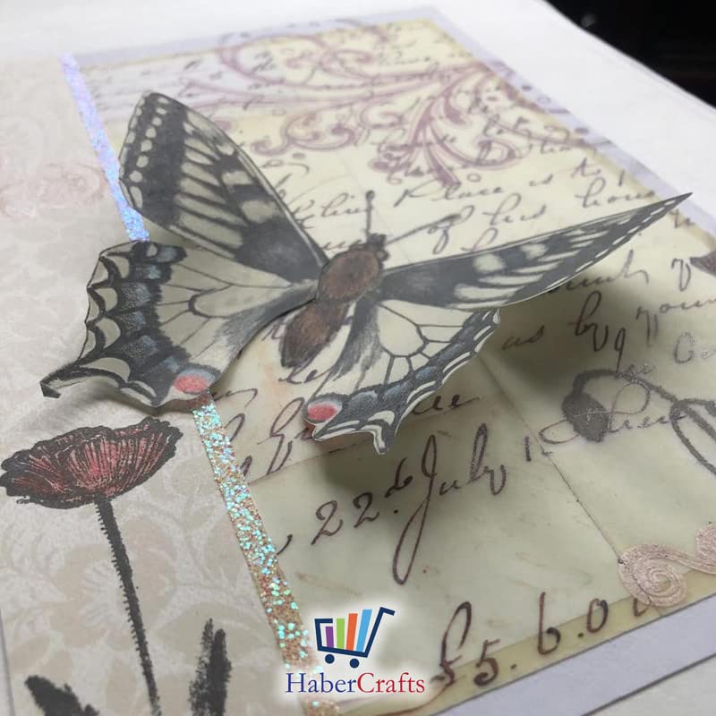 Habercrafts Tracing Paper Sheets - 112gsm Heavyweight, Acid Free, Printable A4 (25 Sheets) 8