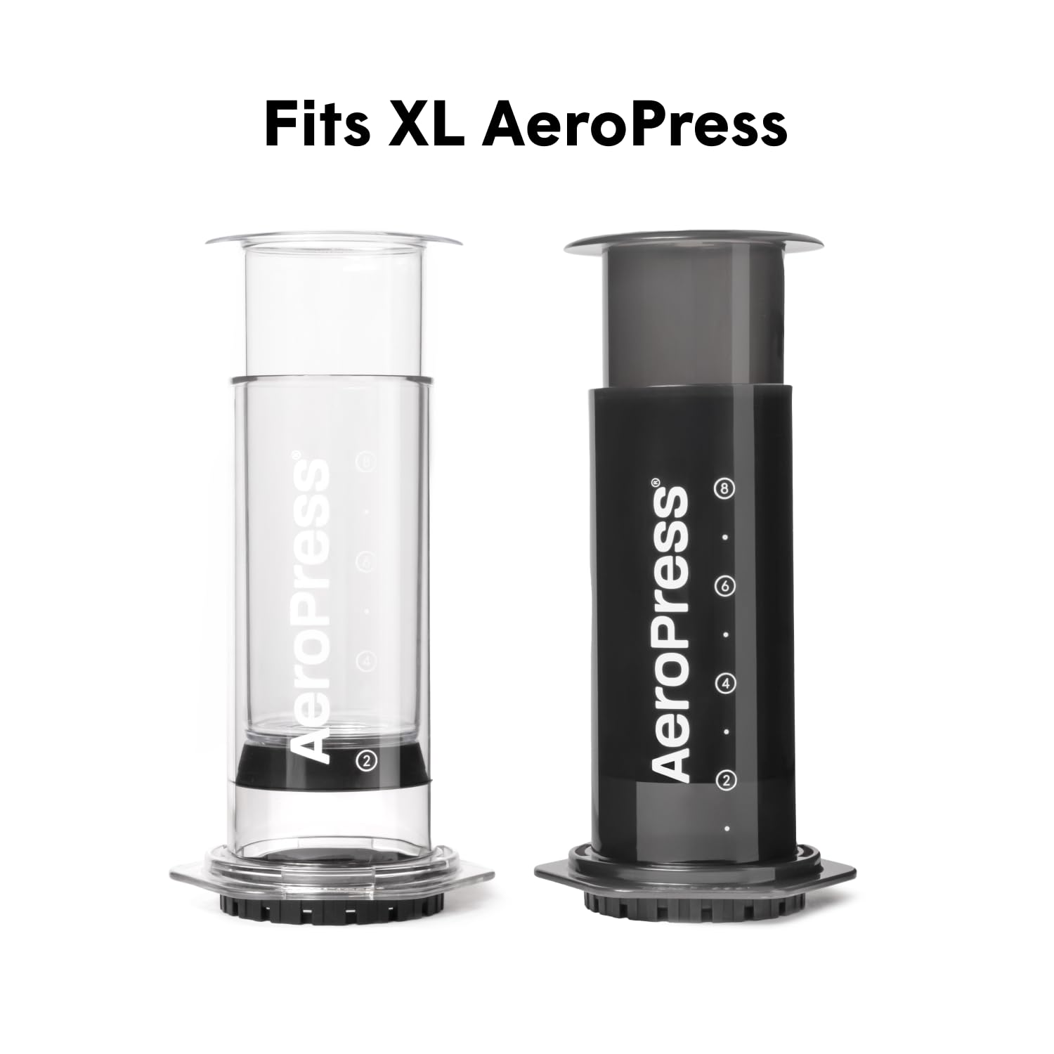AeroPress XL Natural Paper Microfilters - Unbleached, Grit-Free Coffee | 200 Count 8
