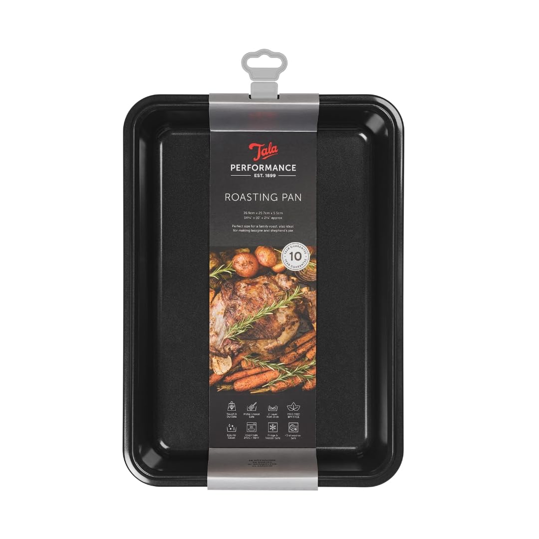 Tala Performance Non-Stick Large Roaster | Carbon Steel | 34.6cm x 24.5cm 1