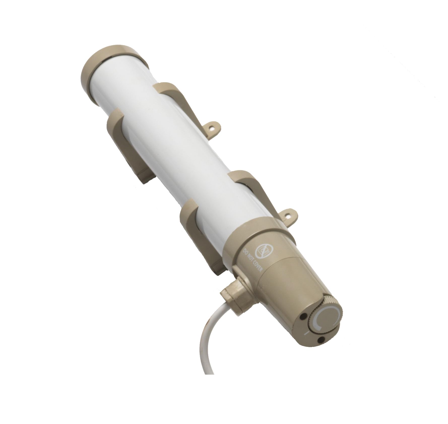 Dimplex ECOT1FT Tubular Heater - 1 Foot Tube with Built-in Thermostat | 40W | White/Grey 1