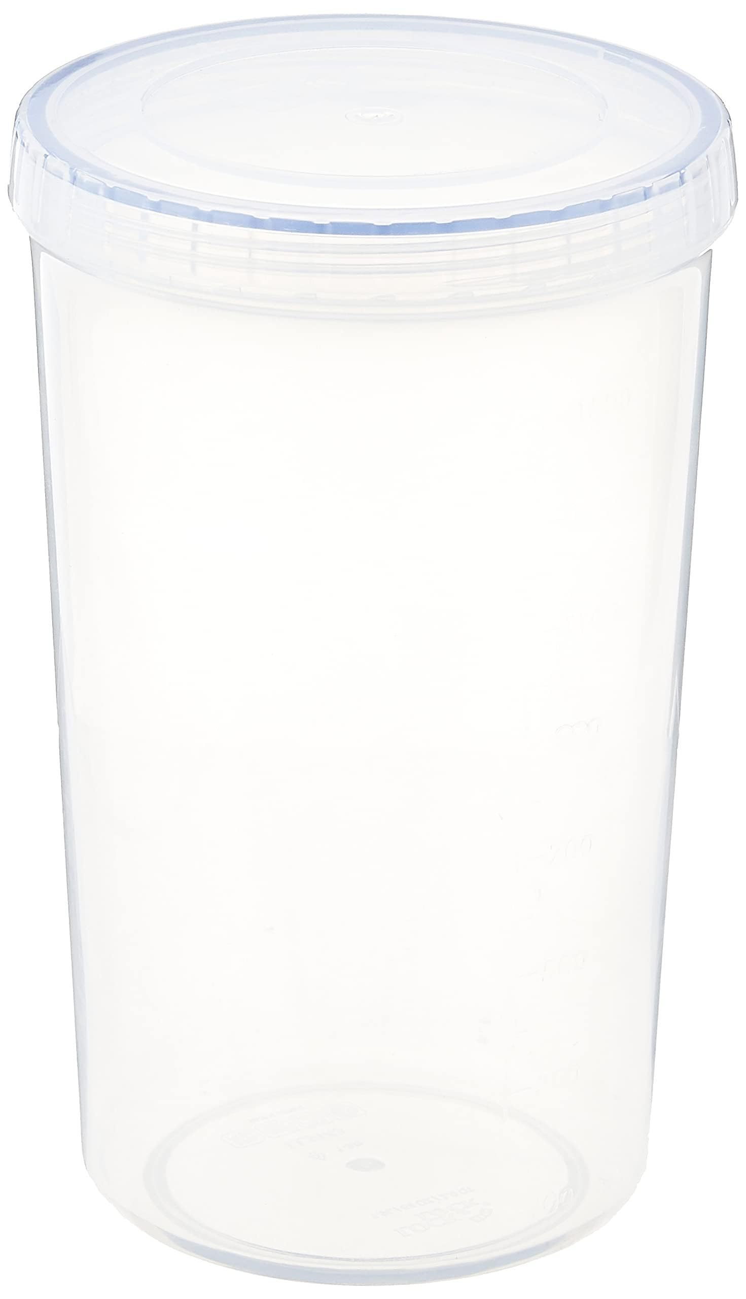 LocknLock Round 1.9L Food Storage Container - Airtight, Watertight, Microwave & Dishwasher Safe | 127x206mm 3