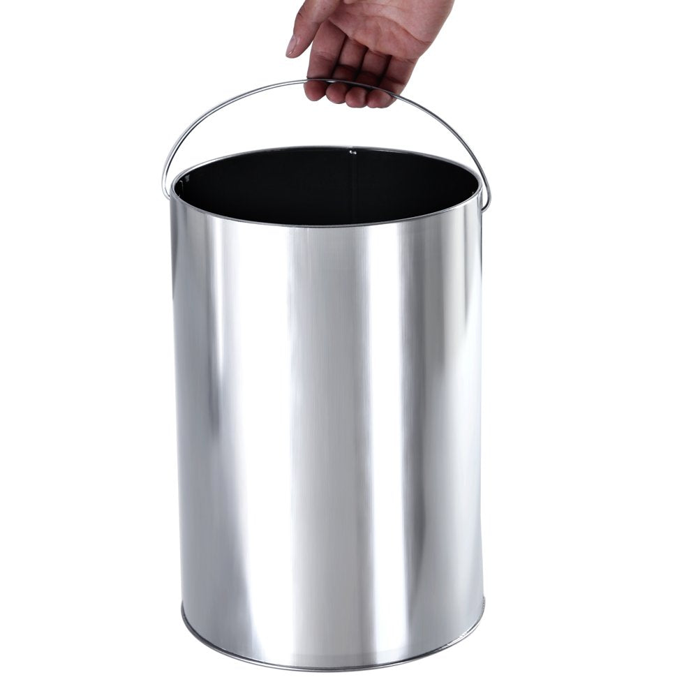 SONGMICS Outdoor Stainless Steel Waste Separation System with Ashtray | Black | 30L Capacity 5