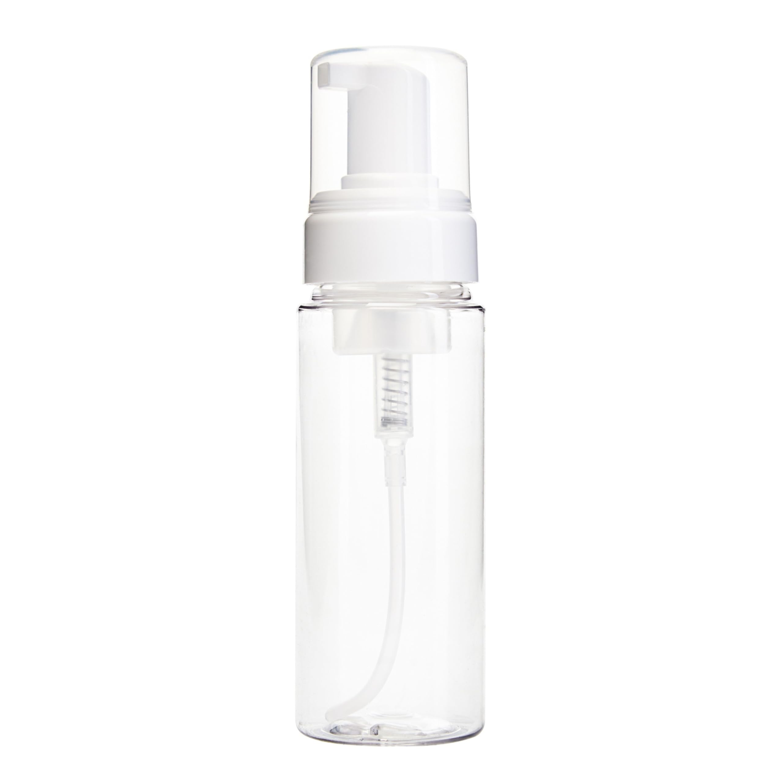 Furniture Clinic Foaming Bottle - 150ml Pump Dispenser for Soap/Shampoo | Reusable Plastic | Clear 1