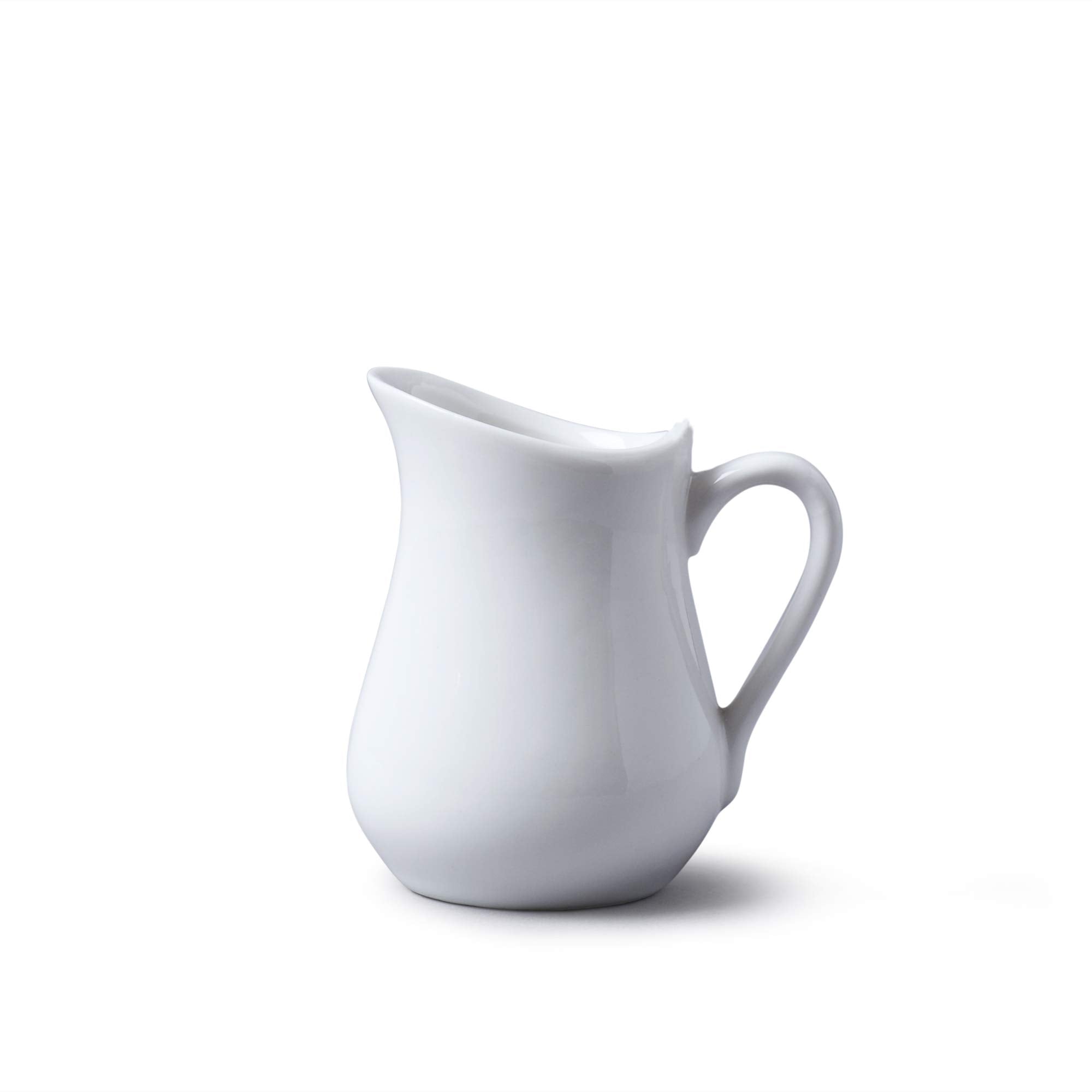 WM Bartleet & Sons Porcelain Traditional Cream Jug - 100 ml White | Dishwasher Safe 1