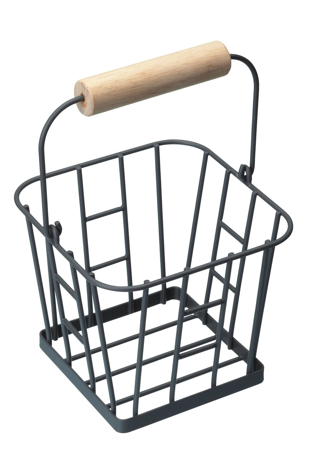 KitchenCraft Living Nostalgia Wire Egg Basket - Holds 16 Eggs | Grey Powder Coated Iron 1