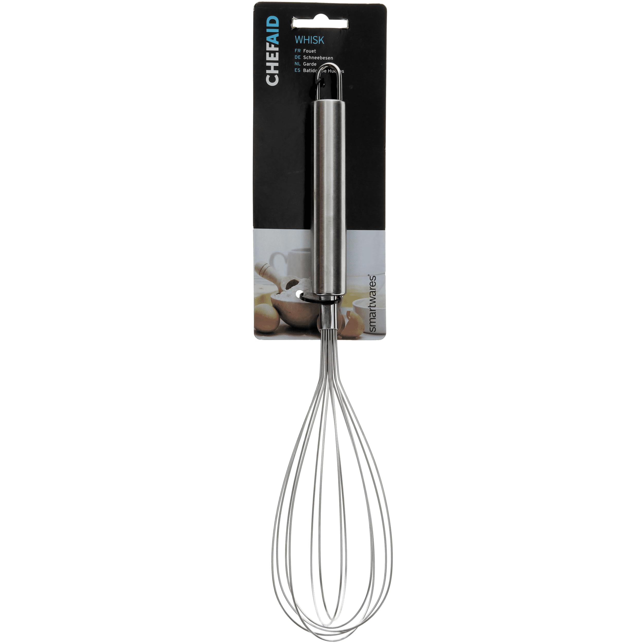 Chef Aid Stainless Steel Whisk - 28.5cm Length | Dishwasher Safe | Model 10E10428 1