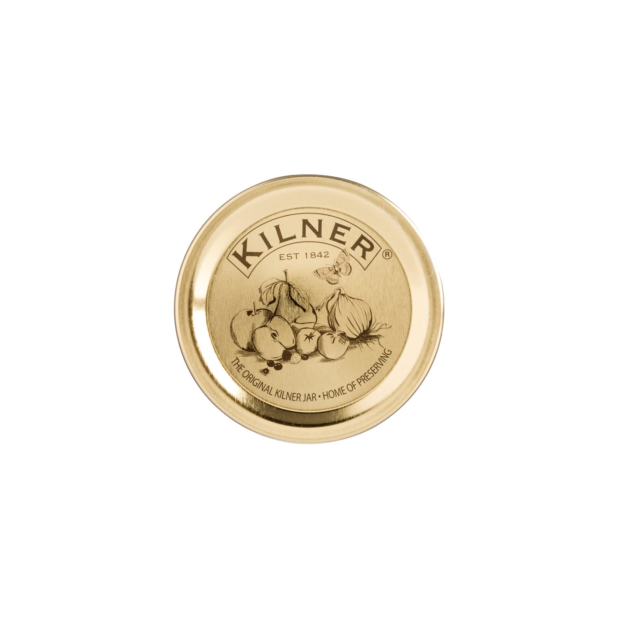 Kilner Pack of 12 Tin Metal Sealing Discs for 0.25, 0.5, & 1 Litre Preserving Jars 1