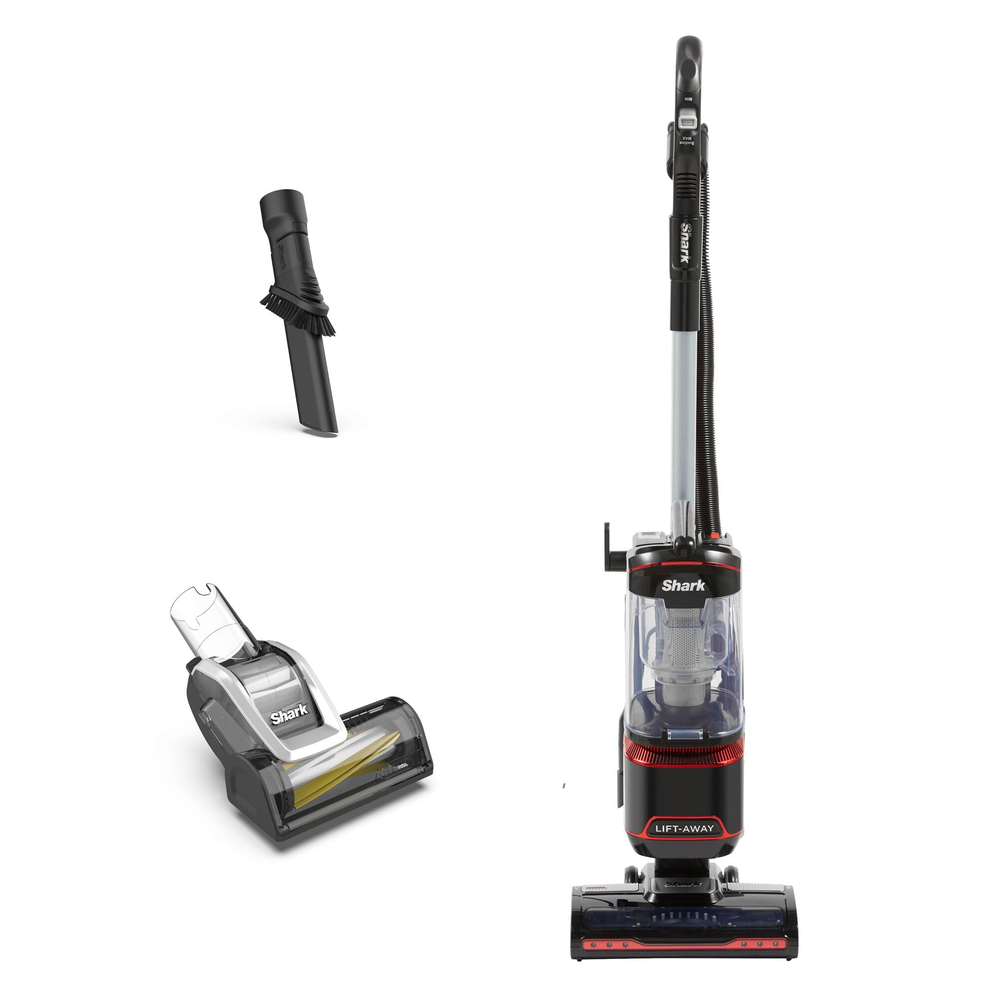 Shark Corded Upright Vacuum Cleaner - Lift-Away Technology | 1.1L Capacity | 8m Cord 1