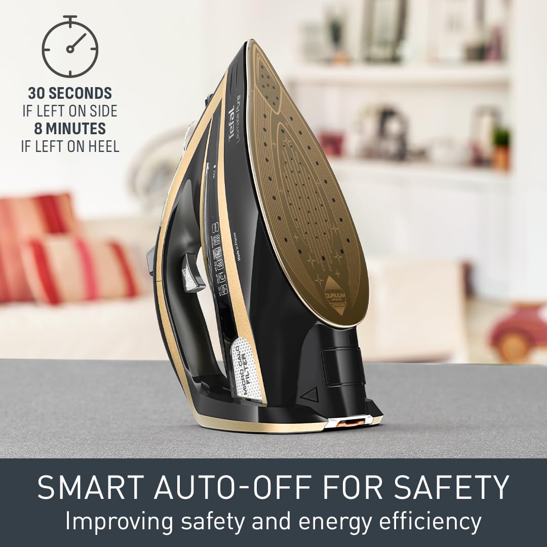 Tefal Ultimate Pure Steam Iron 3100W | 280 g Steam Boost | 60 g/min Continuous Steam 9
