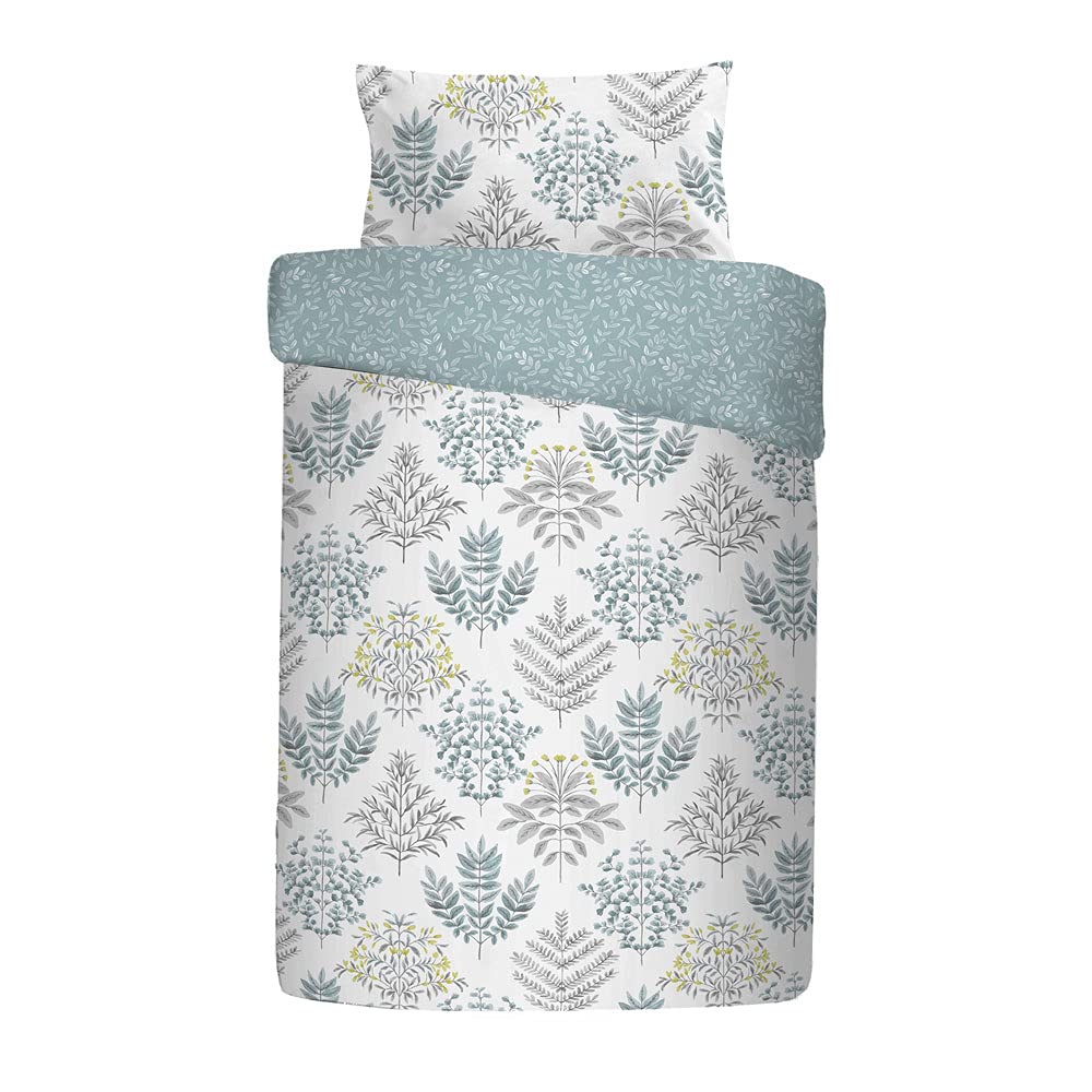 Dreams & Drapes Emily Easy Care Reversible Duvet Cover Set | Single | 52% Polyester/48% Cotton 5