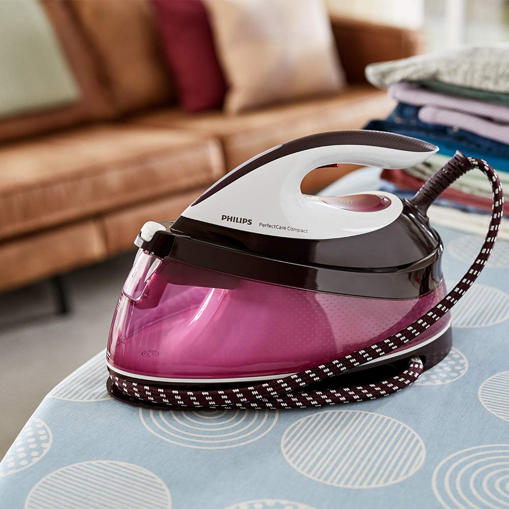 Philips PerfectCare Compact Steam Generator Iron - 2400W, 6.5 Bar Pressure, OptimalTEMP | GC7842/46 3