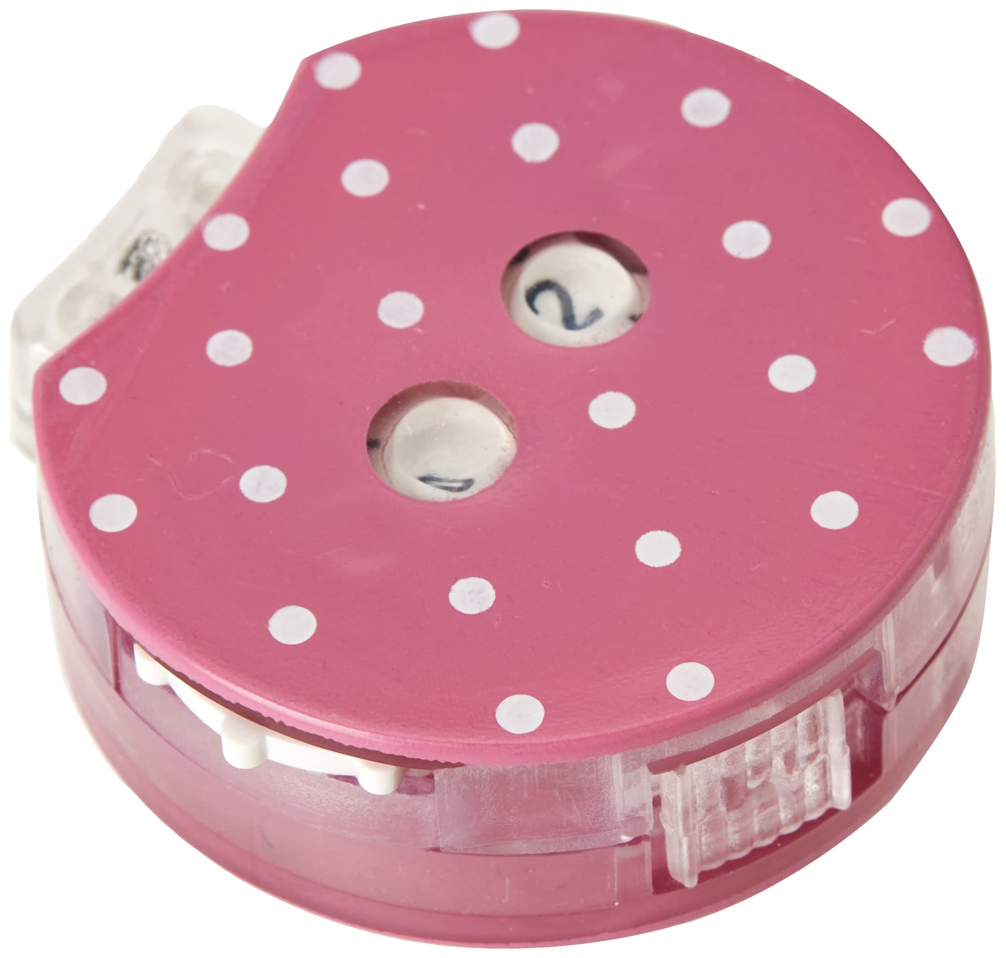 KNITPRO Row Counter - Click Mechanism for Knitting & Crochet Projects | Pink Plastic 2