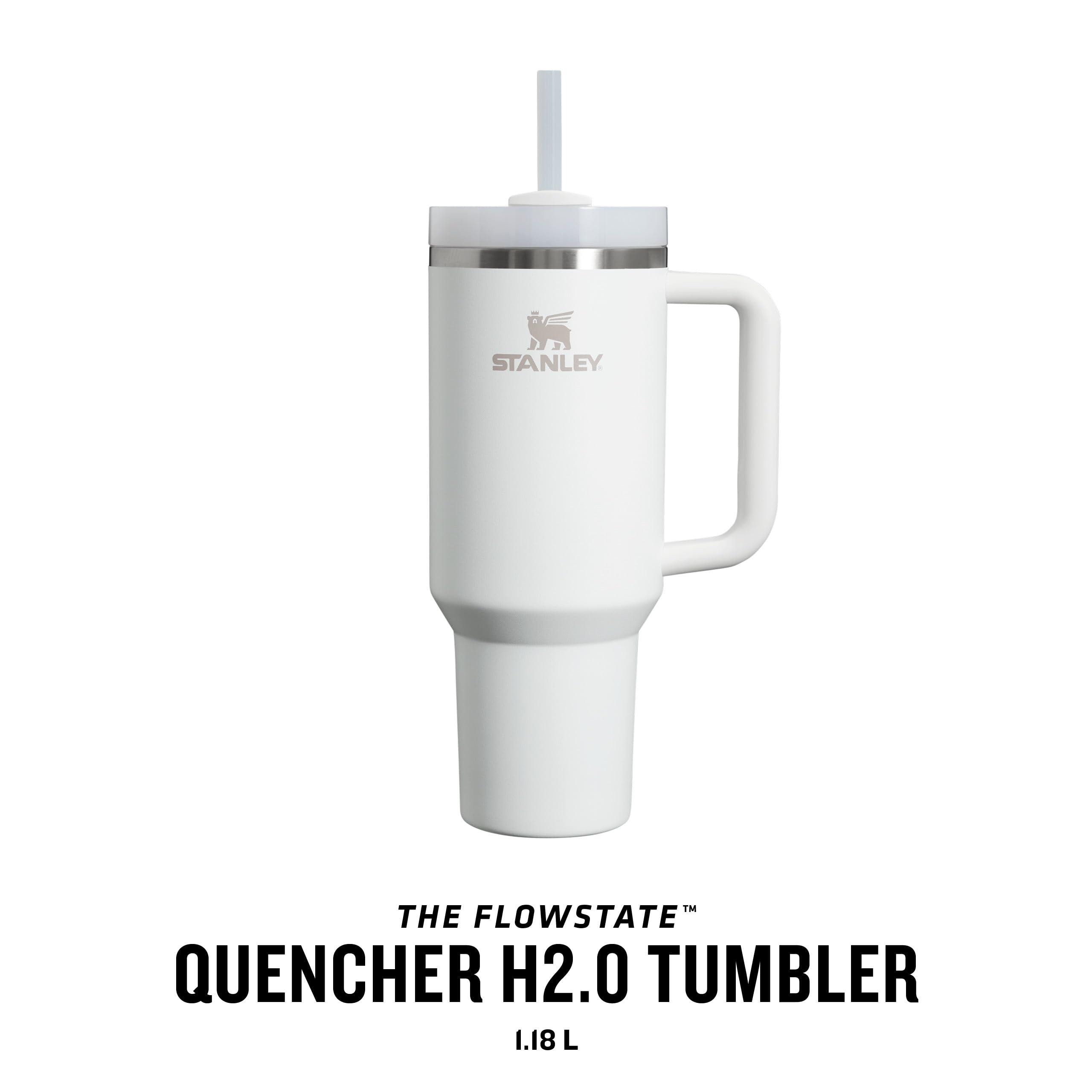 STANLEY 1913 Quencher H2.0 Flowstate Tumbler 1.2L - 48 Hours Cold with Ice | Recycled Steel 3