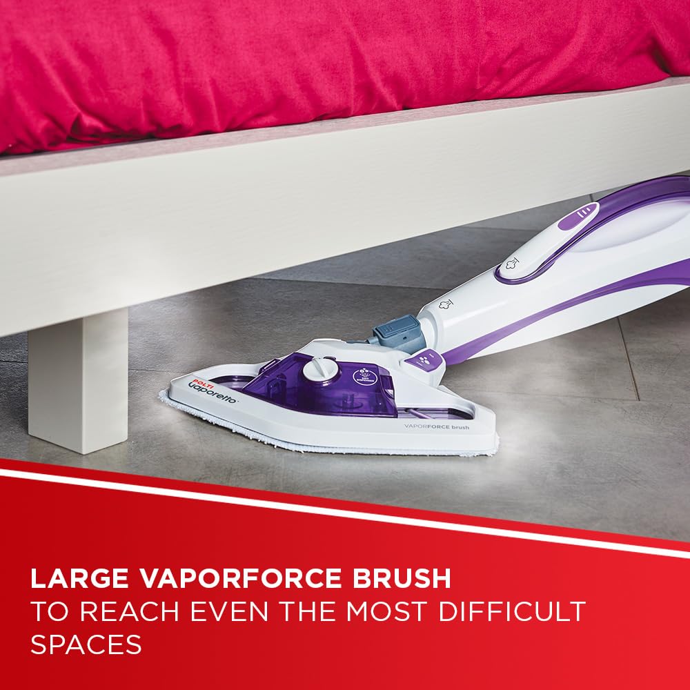 Polti Vaporetto SV440_Double 2-in-1 Steam Mop with Handheld Cleaner | 1500W | Purple 4