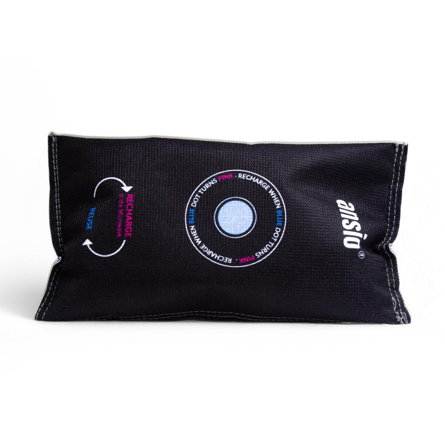 ANSIO Reusable Car Dehumidifier Bag - Reduces Moisture & Fogging | 270g Pack of 2 | Microwave Rechargeable