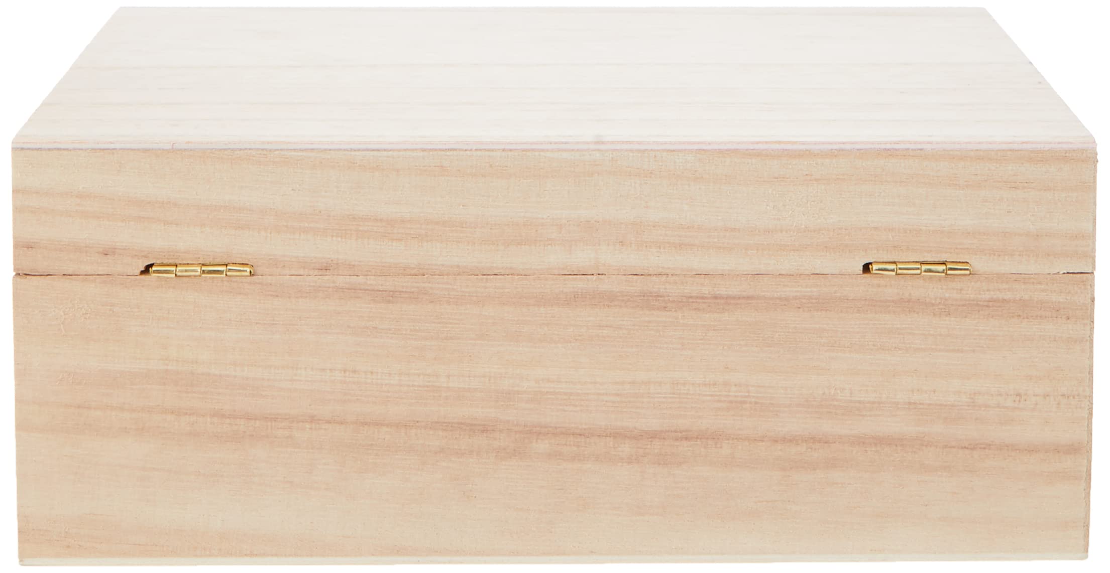 Artemio Wooden Tea Box Storage Container | Beige | 20 x 14 x 8 cm 2