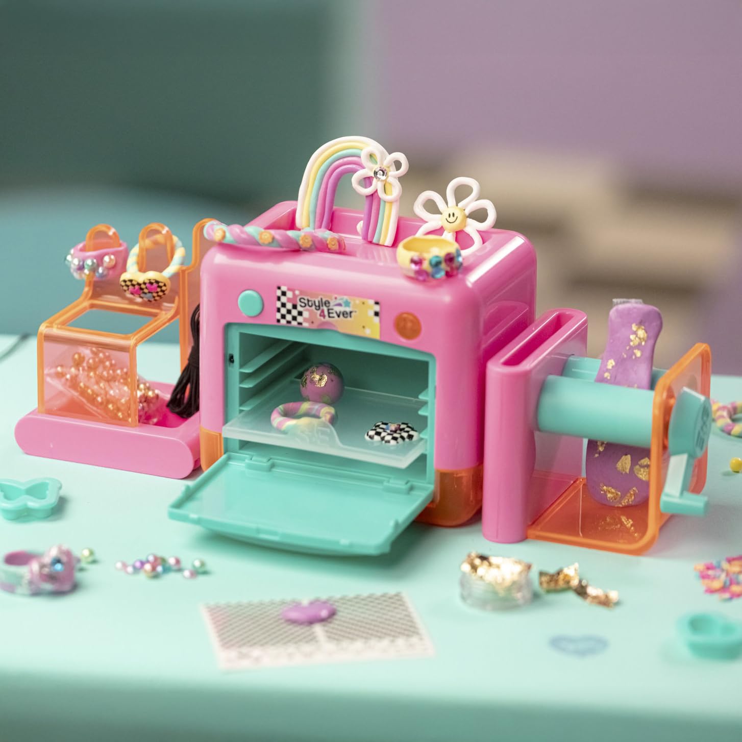 Canal Toys Style 4 Ever Magic Clay Jewellery Factory - Create 20 Pieces | 3-in-1 Machine 9