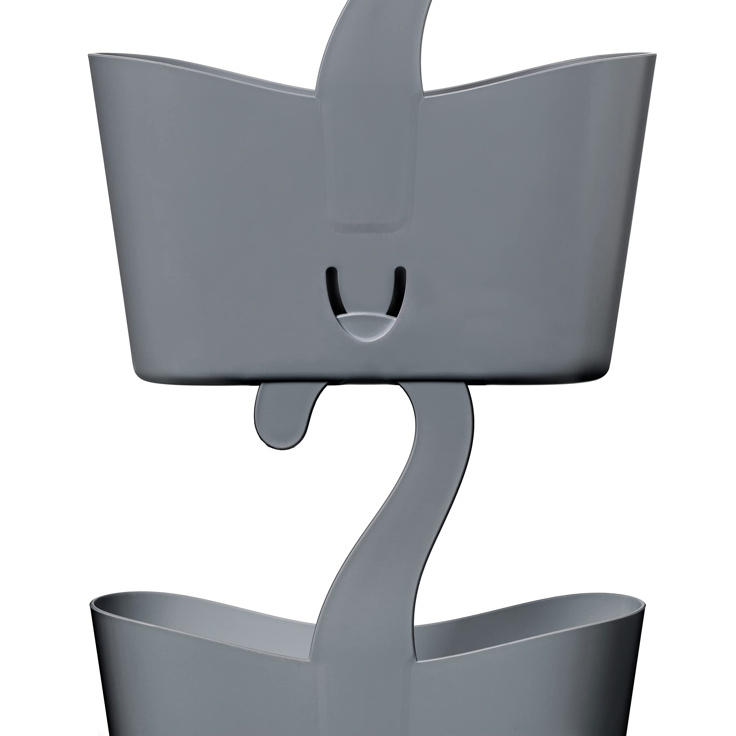 TATAY Multifunctional Shower Caddy - No-Drill Installation | Stackable | Moisture-Resistant Polypropylene 5