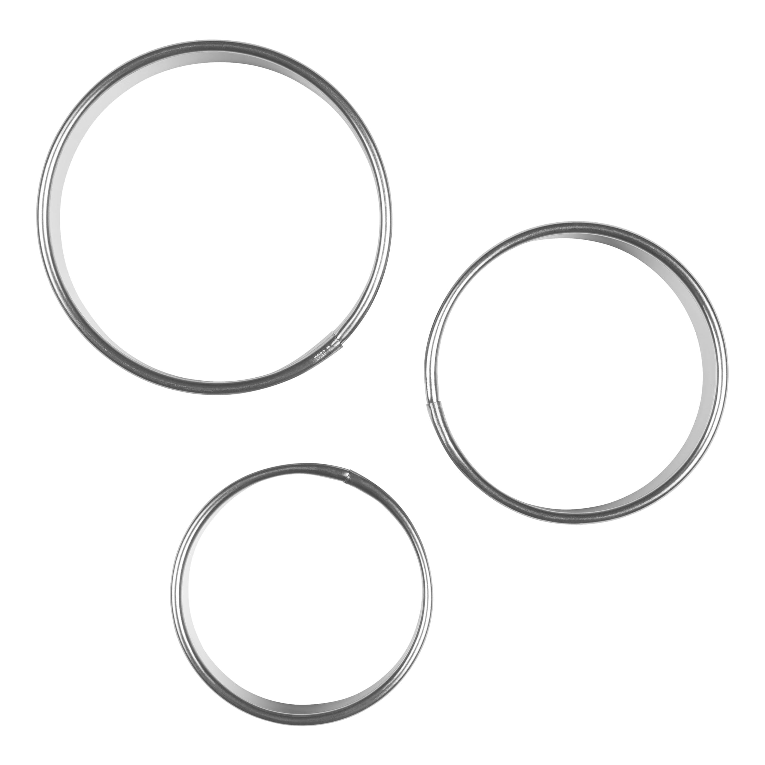 Tala Stainless Steel Pastry Cutters - Set of 3 Round Cutters for Cookies & Biscuits 4