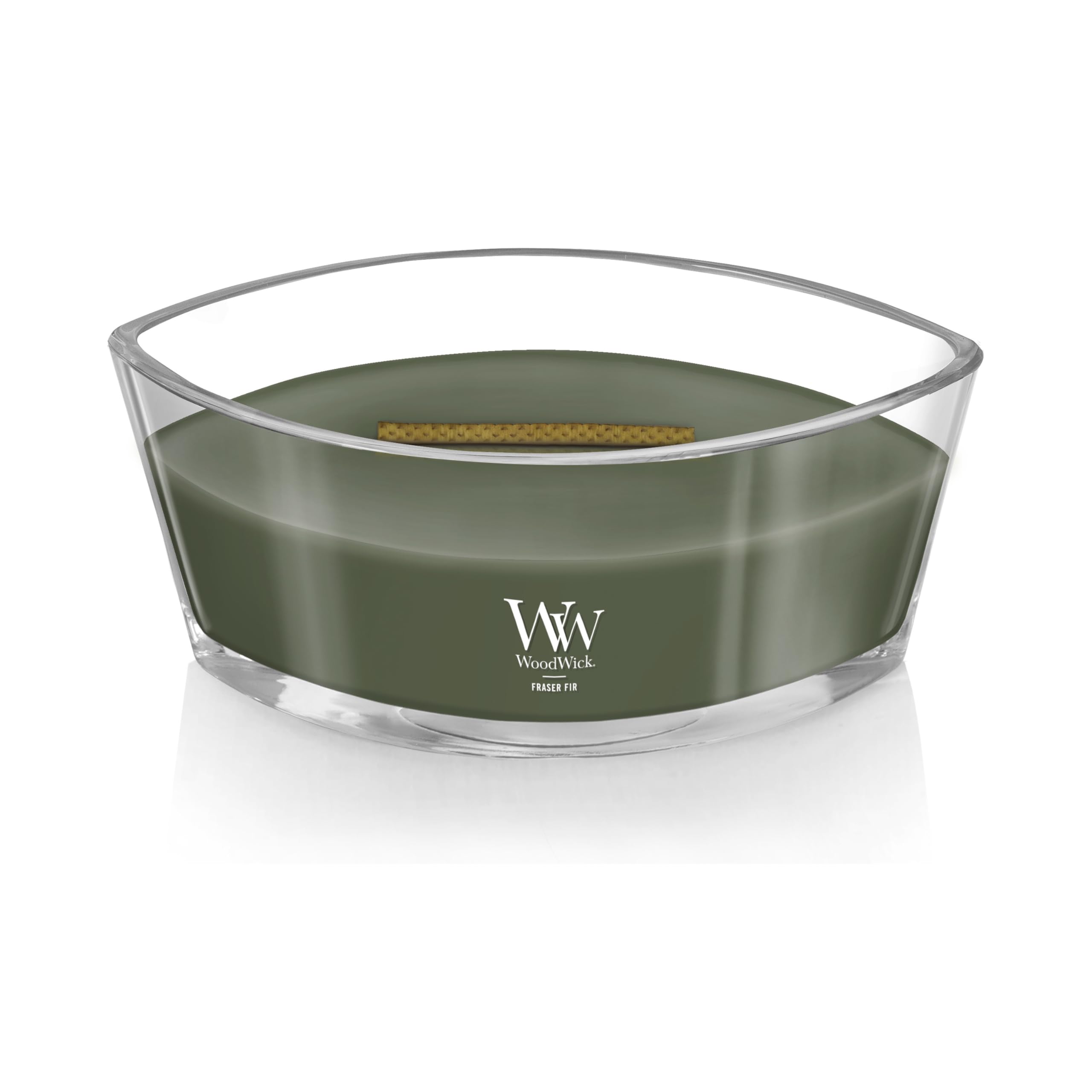 Woodwick Ellipse Scented Candle - Fraser Fir Scent | Crackling Wick | Up to 50 Hours Burn Time 3