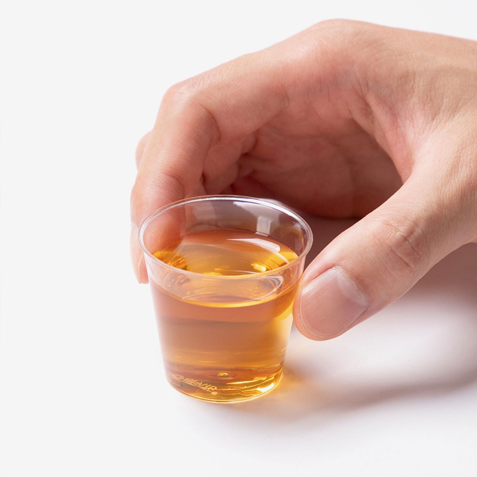 ASelected 100 Pcs Plastic Shot Glasses - 30ml Capacity | Reusable & Stackable | Clear 6