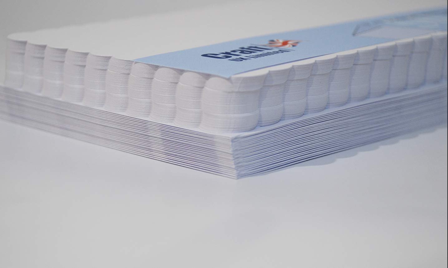 Craft UK Scalloped Card and Envelope Pack - 25 Count | 8 x 8 Inch | White 2