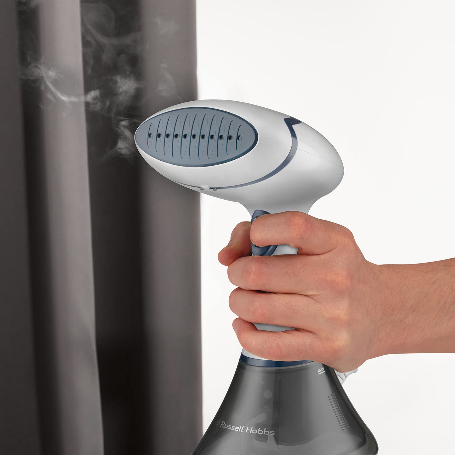 Russell Hobbs Steam Genie Handheld Garment Steamer - 1600W Power | 45s Heat-Up | 200ml Tank 3