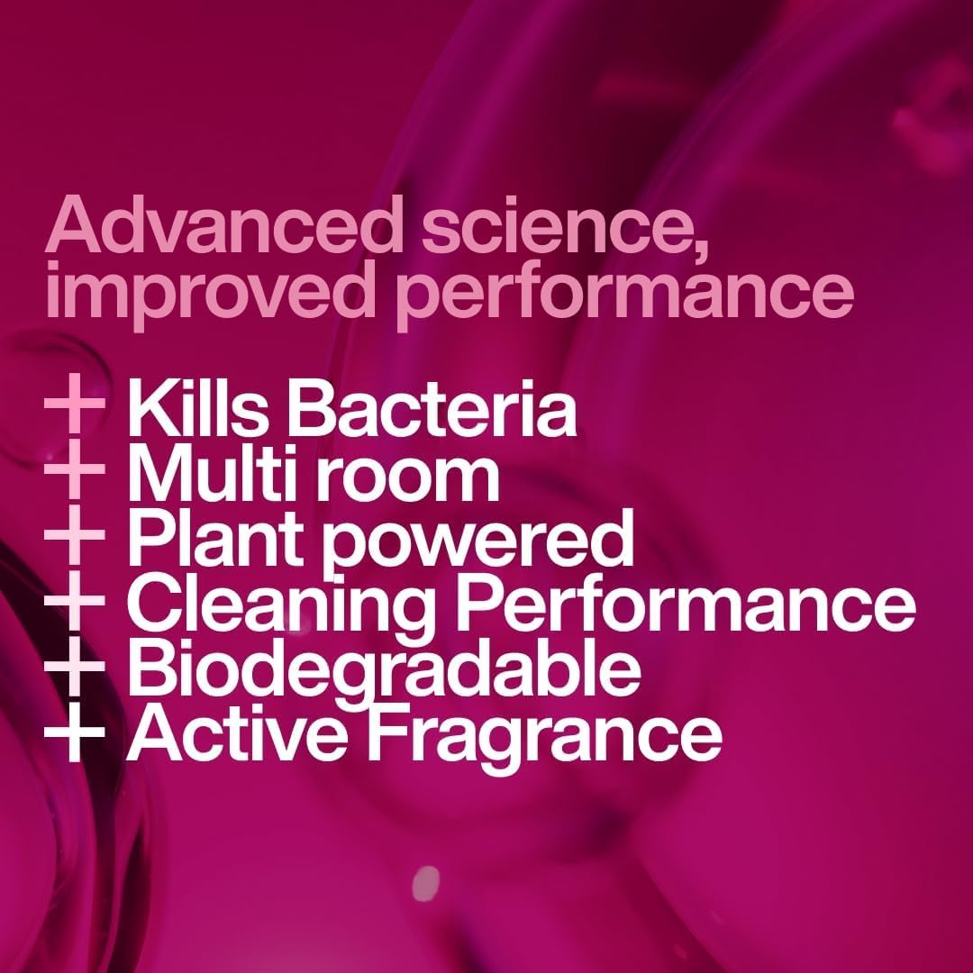 Ineos Next-Gen Antibac Multi-Room Disinfectant Wipes - 60 Count | Rhubarb & Pomegranate Scent 3