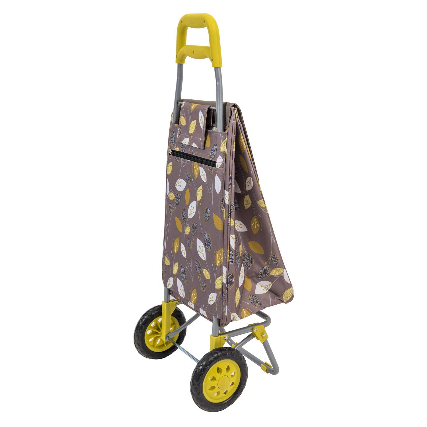 Sabichi Lemongrass Shopping Trolley - 40L Capacity, Lightweight 1.9kg, Thermal Insulated 2