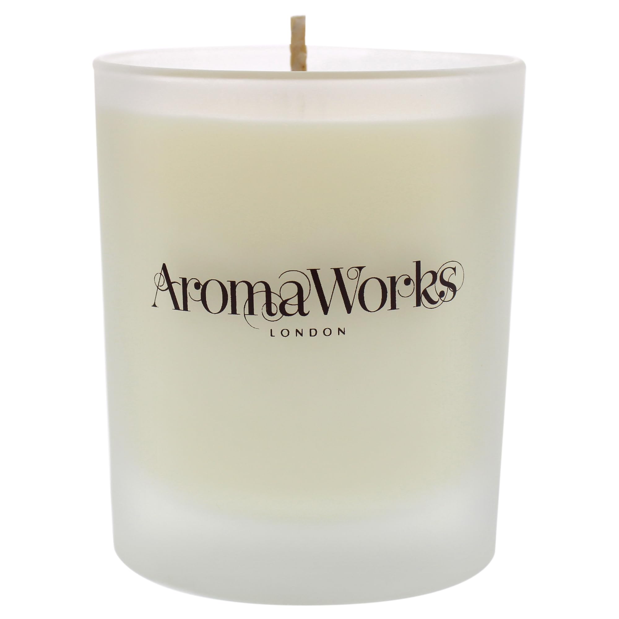 AromaWorks London Lemongrass & Bergamot Scented Candle - 36 Hour Burn Time | Soy Wax 3