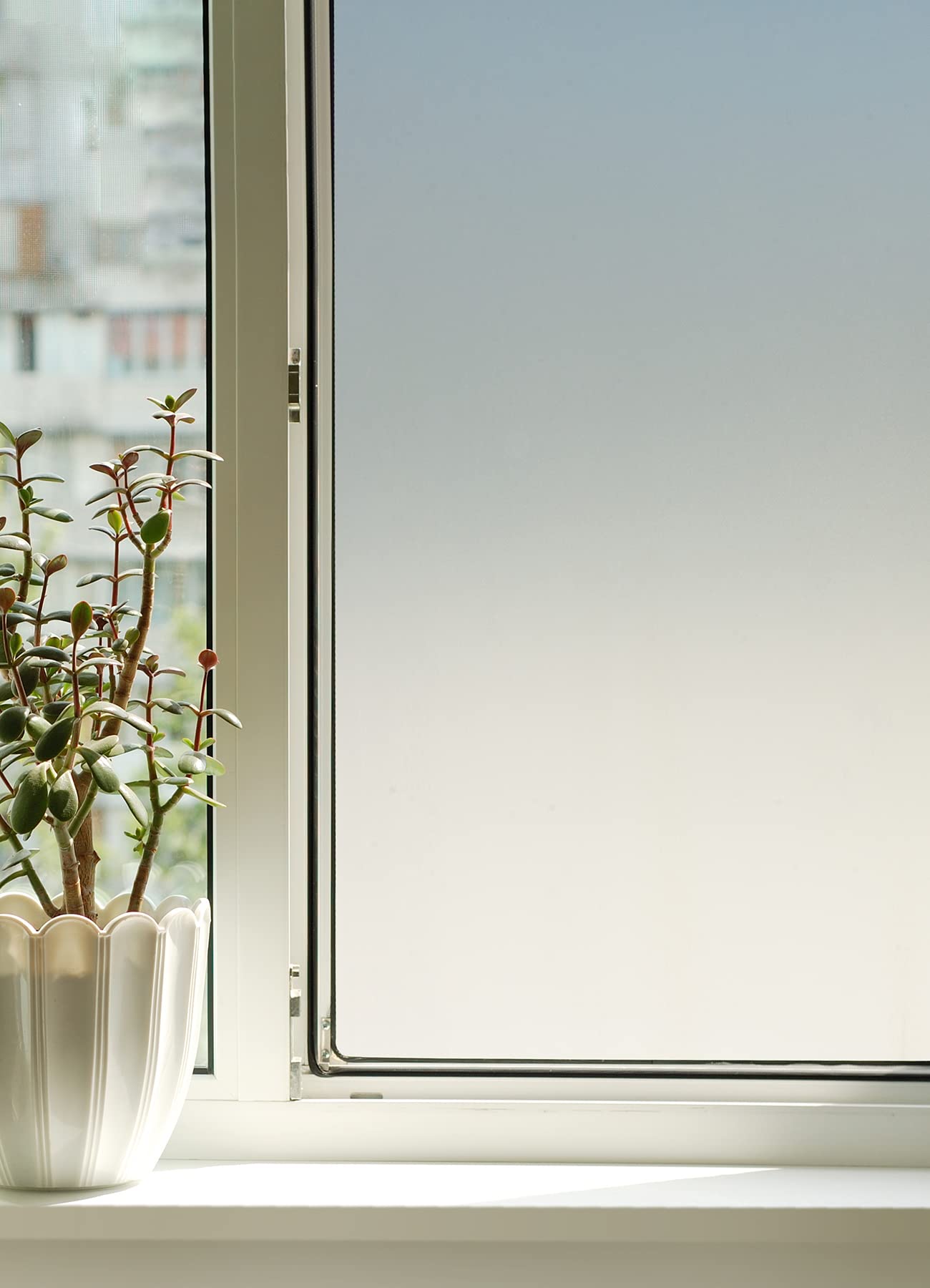 Fablone Self Adhesive Window Film - Waterdrop Blue Decorative Film | 67.5 cm x 2 m Roll 2