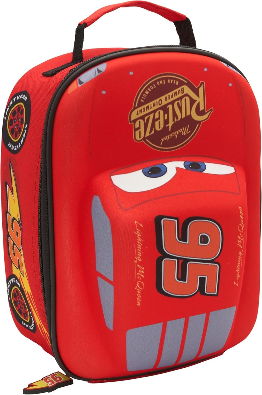 Disney Cars Insulated Kids Lunch Bag by Polar Gear | PEVA Lined | 25x18x13cm 1