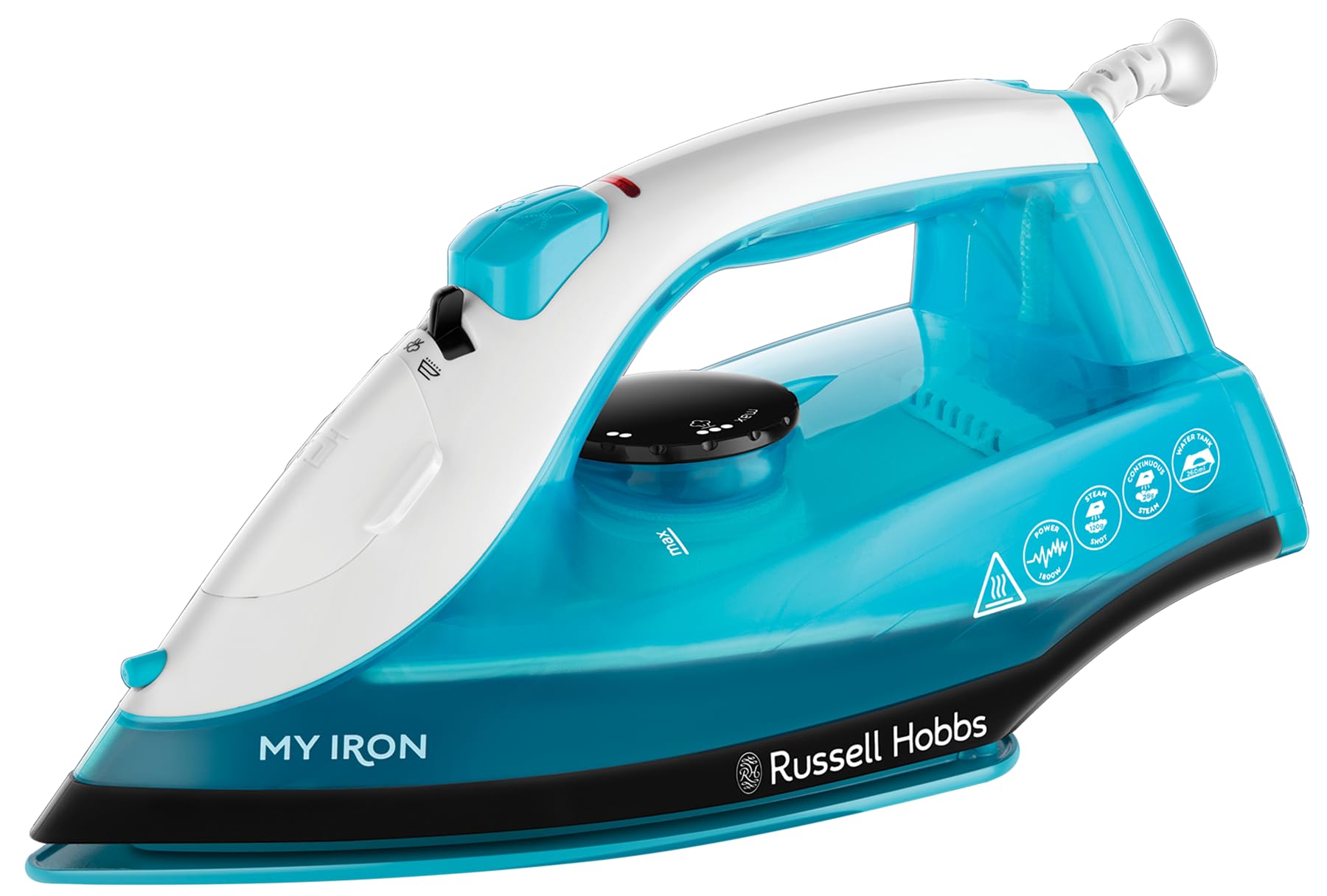 Russell Hobbs My Iron Steam Iron - Ceramic Soleplate | 260ml Tank | 120g Steam Shot 1