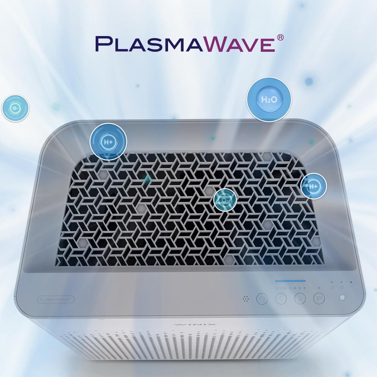 Winix ZERO-S Air Purifier - CADR 410m³/h | 100m² Coverage | HEPA H13 & PlasmaWave 3