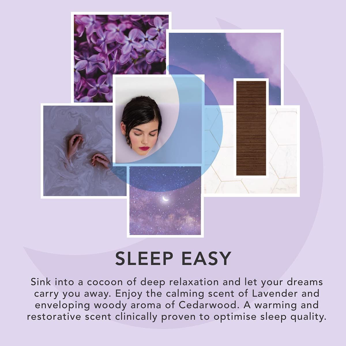 Sunday Rain Sleep Easy Pillow & Room Mist Spray - Lavender Scent, 200 ml | Clinically Proven 5