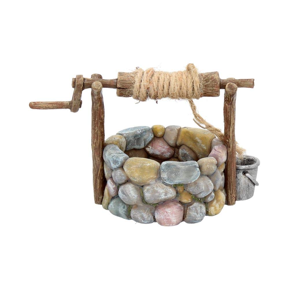 Nemesis Now Wishing Well Figurine - Fairy House Design | 9cm Height | Wood Material 5