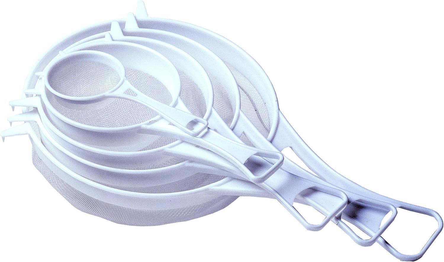 Chef Aid Nylon Tea Strainer - Fine Mesh Ball Design | 6cm Diameter | White 3