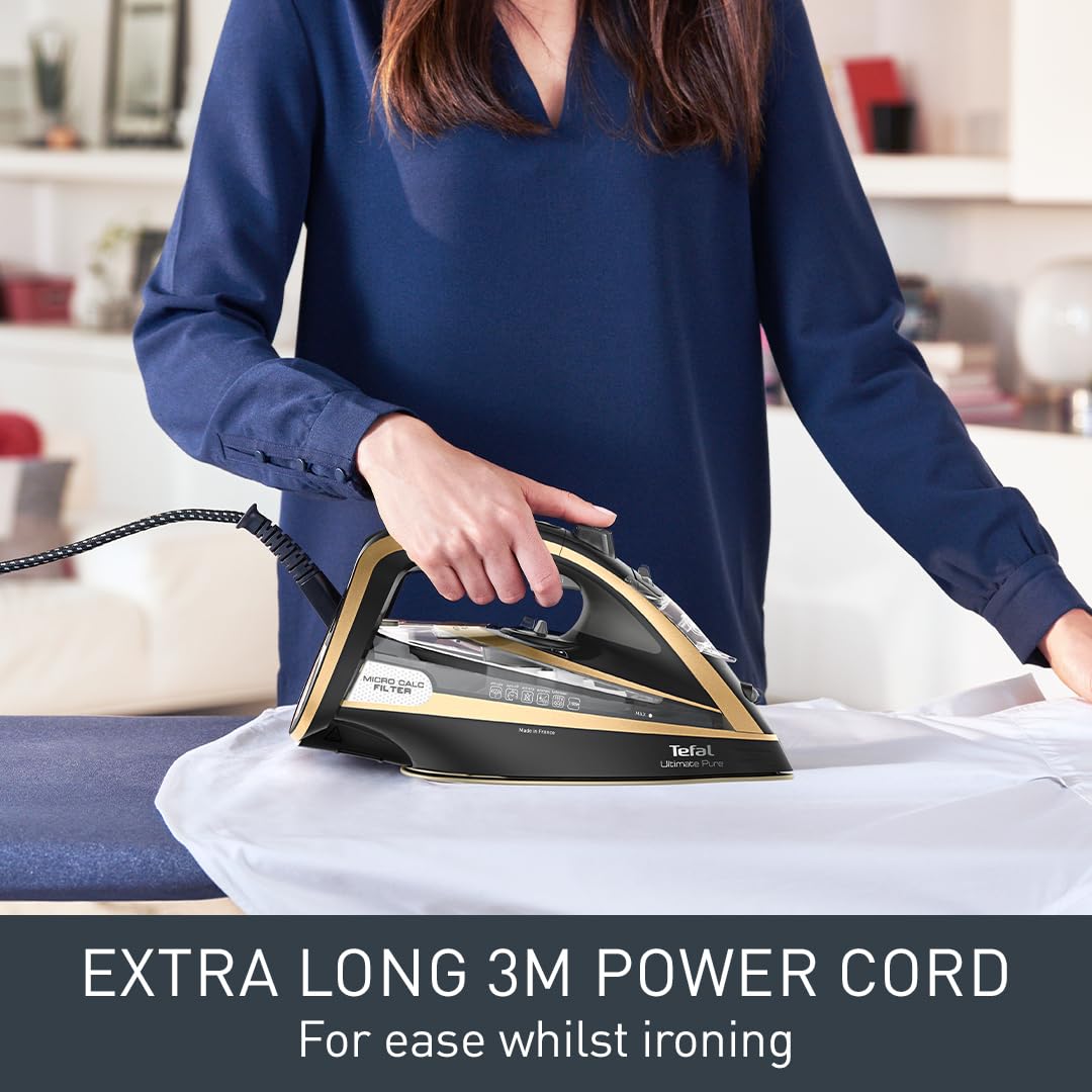 Tefal Ultimate Pure Steam Iron 3100W | 280 g Steam Boost | 60 g/min Continuous Steam 6