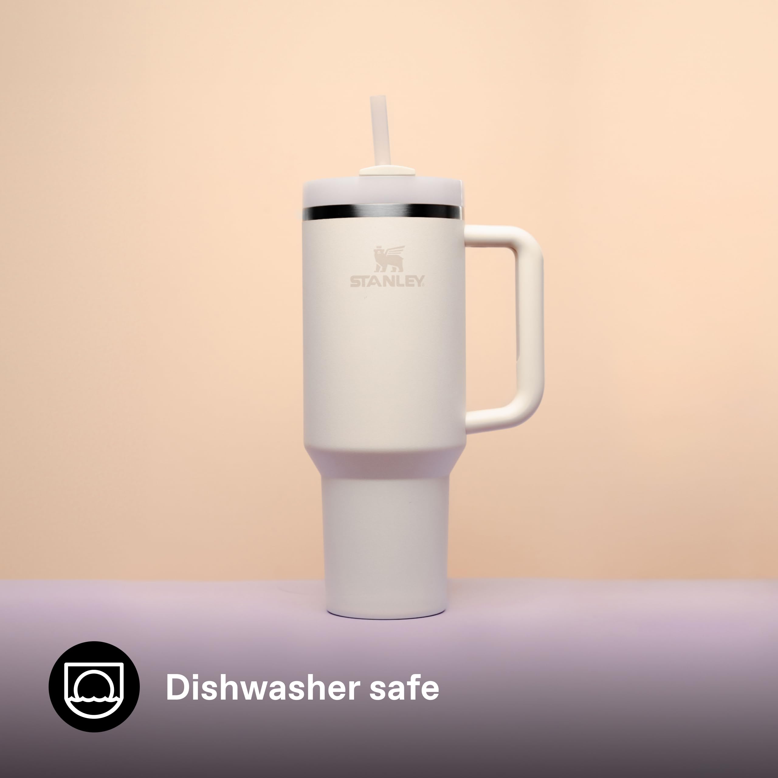 STANLEY 1913 Quencher H2.0 Flowstate Tumbler 1.2L - Cold 11 Hrs, Iced 48 Hrs | Cream 2.0 6