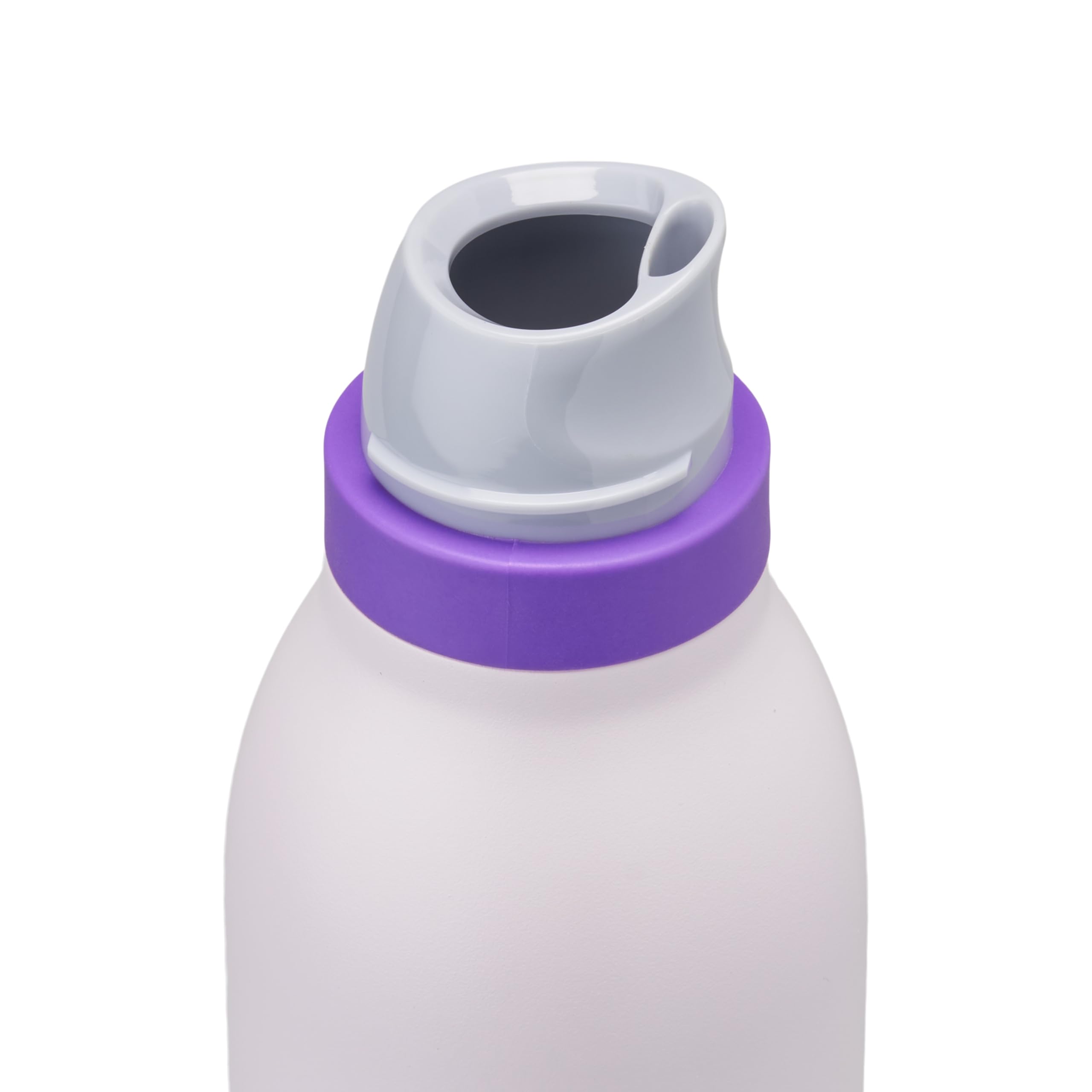 Owala FreeSip Twist Insulated Stainless Steel Water Bottle 710ml Dreamy Field | Straw & Swig Spout 5